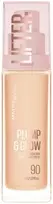 Maybelline „Lifter Plump & Glow“ švytintis makiažo pagrindas „90“ 30 ml