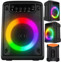 Galinga nešiojama belaidė „Bluetooth“ kolonėlė 500 W su FM radiju, USB, SD ir LED