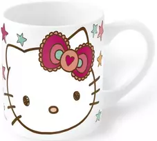 Hello Kitty porceliano puodelis 325 ml dovanų dėžutėje