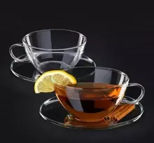 Simax puodeliai 300ml su lėkštutėmis 2vnt, Saturn