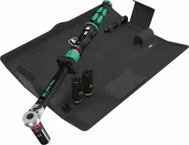 Wera Click-Torque C 3 automobilio ratų keitimo rinkinys, 1/2 colio, sukimo momentas 40–200 Nm