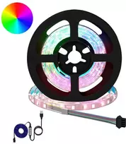 LED juosta 2 pcs Juoda ir permatoma 750 mm Varis ir plastikas