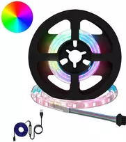 LED juosta 2 pcs Juoda ir permatoma 400 mm Varis ir plastikas