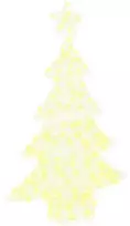 Kalėdų eglutė su 100 LED Šilta balta 120 cm Akrilas