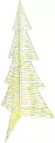 Kalėdų eglutė su 240 LED Šilta balta 180 cm PET