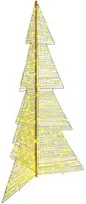 Kalėdų eglutė 240 LED Šilta balta 180 cm PET