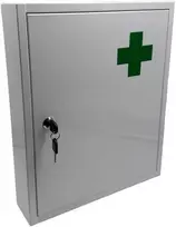Relaxdays Užrakinama medicininė spintelė