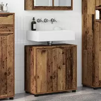 Vonios kriauklės cabinetas Senovinis medis 60 x 30 x 60 cm
