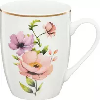 Flores porcelianinis puodelis 370 ml AMBITION