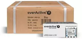 AAA/LR03 everActive Pro šarminės baterijos - 800 vnt.