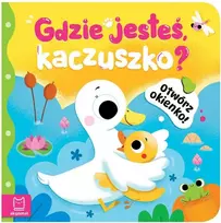 Aksjomat Interaktyvi knygelė „Atverk langelį! Kur esi, ančiukas?“