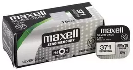 Maxell sidabro oksido baterijos 370 / SR920W / SR69 1.55, 10vnt.
