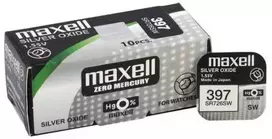 Maxell sidabro oksido baterijos 396/397/SR 726 SW/G2 1.55V, 10vnt.