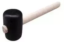 Guminis plaktukas su mediniu kotu Ø70mm 36cm 1kg FESTA 19247