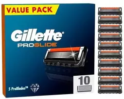 Gillette Skustuvo peiliukai ProGlide 10 vnt. - Didelė pakuotė