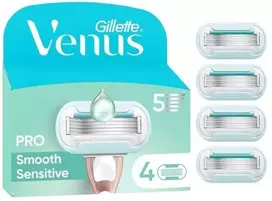 Gillette „Venus Deluxe Smooth“ jautriai odai skustuvo peiliukai