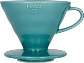 „Hario V60-02“ keramikinis kavos lašintuvas, turkis žalias
