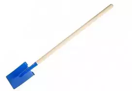 Woody 91890 medinis / metalinis sodo įrankis - kastuvas (100 cm) vaikams nuo 3 metų Mėlynas