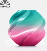 3D Plastikas – Filamentas PLA Silk Multi-Color With spool/Su rite South Beach | 1.75 mm, 1kg | Bambu Lab