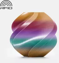 3D Plastikas – Filamentas PLA Silk Multi-Color With spool/Su rite Dawn Radiance | 1.75 mm, 1kg | Bambu Lab