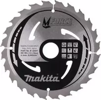 Makita Pjovimo diskas medienai M-FORCE 190*30MM 24Z (1 SZT)