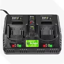 Dvigubas akumuliatorių įkroviklis Wuber W04011, 21,5 V