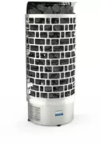 Elektrinė pirties krosnelė – SAWOTEC Ari Wall, be valdymo pulto, ARI3-75NS-WL