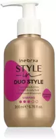 Inebrya Style-In Duo Style Straight & Skirtas garbanotiems plaukams Fluid universalus formavimo fluidas plaukams, 200 ml