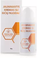 JAUNINANTIS kremas su bičių nuodais