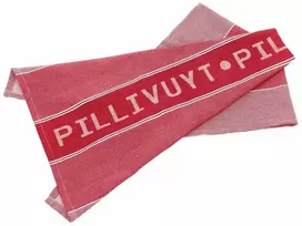 Virtuvinis rankšluostis Pillivuyt 80 x 50 cm, baltas/raudonas