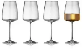 Lyngby Glas Krystal Lyngby balto vyno taurės 4 vnt