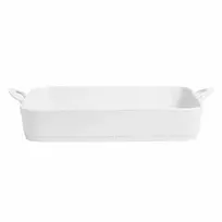 Pillivuyt Indas Toulouse 3,7 litro, 34 x 24,5 x 7 cm, baltas
