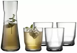 Lyngby Glas Lyngby stiklinių ir grafino rinkinys Lissabon 5 dalių, skaidrus