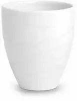 Pillivuyt Boulogne puodelis, 11 cm, 370 ml, baltas