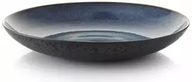 BITZ didelė lėkštė, 40 cm, juoda/tamsiai mėlyna