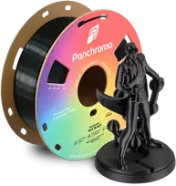 Polymaker Panchroma PLA Silk 1.75mm 1kg - Silk Juodas