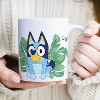 Bluey Mėlynas porceliano puodelis 235 ml dovanų dėžutėje