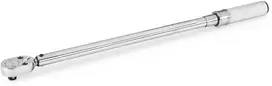 Snap On 1/2" kvadrato SAE reguliuojamas „click“ tipo terkšlinis dinamometrinis raktas (50–250 ft-lb) QD3R250A