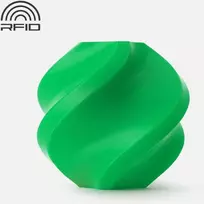 3D Plastikas – Filamentas PLA With spool/Su rite Basic Bambu žalios spalvos | 1.75 mm, 1kg | Bambu Lab