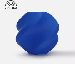 3D Plastikas – Filamentas PLA With spool/Su rite Basic mėlynos spalvos | 1.75 mm, 1kg | Bambu Lab