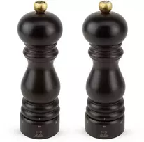 PEUGEOT PARIS druskos ir pipirų malūnėlių rinkinys, 18 cm, šokolado spalvos