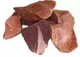 Pirties akmenys - Avietinis kvarcitas10-15 cm, 20 kg