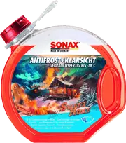 SONAX Žieminis langų apiplovimo skystis paruoštas naudojimui “Sweet Home”, 3L -18°C 136400