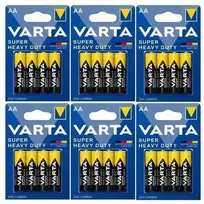 Elementai Varta Super Heavy Duty AA, 24 vnt