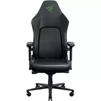 Razer Ergonomic Gaming Chair with Breathable Comfort | Iskur V2 NewGen | Juodas/Žalias