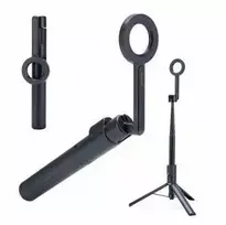 Kameros priedas - Ulanzi AB403 Magnetinis Selfie Lazdas Pro, Bluetooth nuotolinio valdymo pultas, 360° sukimas, Juoda