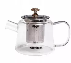 Ofenbach Riposo Stiklinis arbatinukas su filtru 0.48 L, R-100617S