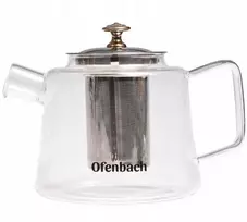 Ofenbach Riposo Stiklinis arbatinukas su filtru 1.1 L, R-100617L