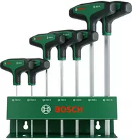 Bosch T formos rankena HEX Atsuktuvas komp. 7-vnt.