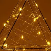 Springos Šviesos girlianda šiltai balta 100 LED